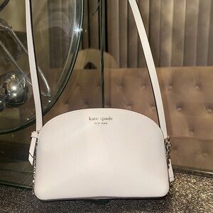 Kate Spade Cream Dome Crossbody Bag